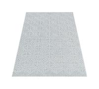 Bahama Merkez tapis extérieur/intérieur poils longs/ras rectangle 240x340cm gris