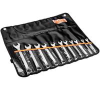 Bahco 111M/11T Jeu de clés mixtes 11 pièces Ouverture de clé (métrique) 8 - 22 mm