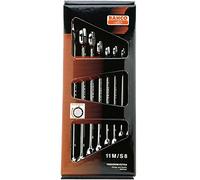 Bahco 11M/S8 - Jeu 8 Cles Mixtes Coudees