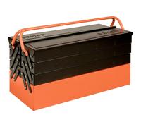 Bahco Boîte à outils vide 1497MBF750 - métal noir/orange, 7 compartiments, 250 mm