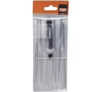 Bahco 2-470-14-4-0 Nadelfeilenset 6pcs. 140 mm dans sacoche en plastique 1 pc(s)