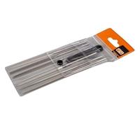Bahco Set Limes aiguille Coupe lisse Sans manche 160 Mm 6 unités Transparent Transparent One Size