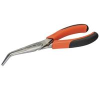Bahco 2427 gc-160ip Pointe plaqué chrome Bent Snipe Nez Pince