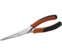 Bahco BAHCO Pince à becs demi-ronds ERGO droite, chromée, Longueur totale: 160 mm Quantité:1