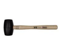 Bahco Maillet en caoutchouc 3625RM-75 — 660 g, 360 mm, manche en bois, Ø 75 mm