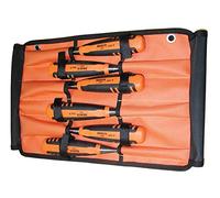 Bahco 424P-S6-ROLL Set de ciseaux à bois Argent/Orange/Noir