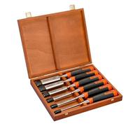 Bahco Jeu de Burins en Boîte Bois 6 pcs 434-S6-EUR