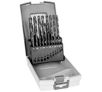 Bahco 4515-SET-19 4515-SET-19 HSS-R Jeu de forets à queue 19 pièces 1 mm, 1.5 mm, 2 mm, 2.5 mm, 3 mm, 3.5 mm, 4 mm, 4.5 mm, 5 mm