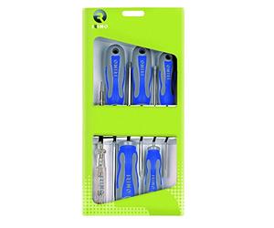 Bahco 459-6C-C - Jeu Tvis Vis Pozidriv 6Pcs