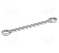 Bahco Flat Double End Star With Chrome Finish 24 Mmx27 Mm 255 Mm Clé étoile fixe argent argent One Size