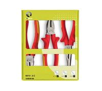 Bahco 601V-3-C - Jeu Pinces Isolees 3 Pcs