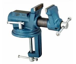 Bahco 834V-2 - Étau D'établi Portatif À Guide Rond Avec Mors Interchangeables