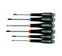 Bahco 9886 Jeu de 6 tournevis ergonomiques PZ/PH/Plat (Import Grande Bretagne)