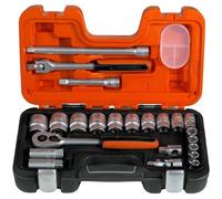 Bahco ASSORTIMENT DE DOUILLES 1/2, 24 PCS, POUCE - S240AF