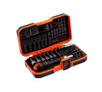 Bahco BAH59S36BCR Jeu de 1/4" et Porte-embouts à Cliquet, 36 pièces, Standard
