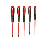 Bahco Be-9872Sl Ergo™ Vde Ensemble De Tournevis Isolés, 5 Pièce BAH9872SL