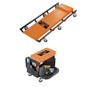 Bahco BLE304 Civière + Tabouret d'atelier, Standard Petit