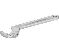 Bahco Chrome Finish Adjustable Hook 50-120 Mm 295 Mm ourche Argent Argent One Size