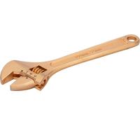 Bahco Clé à molette sans étincelle de 36 mm en cuivre béryllium avec écrou central, 300 mm