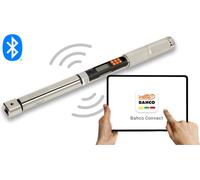 Bahco Clé électronique dynamométrique/rotative 40-800 Nm avec mémoire de données & interface Bluetooth & logement rectangulaire pour outils à insérer