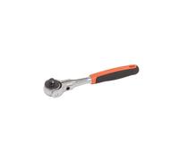Bahco Cliquet 1/4 à tête articulée avec 72 dents et un angle d'action de 5°, 149 mm - 8120-1/4