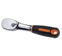 Bahco Cliquet carré en acier CRV 1/4", longueur 120 mm