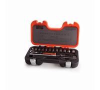 BAHCO Coffret de 16pcs douilles 1/4" et cliquet réversible S160AF