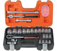 Bahco Coffret douilles à cliquet - 24 pièces