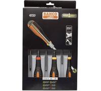 Bahco Ergo pour l'atelier Jeu de tournevis 6 pièces vis à fente, cruciforme Phillips
