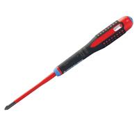 Bahco Ergo™ Slim VDE Isolé Pozidriv Screwdriver PZ1 X 80Mm BAHBE8810SL