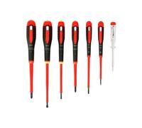 Bahco Ergo Vde Ensemble De Tournevis Isolés 7 Pièces Ensemble Mixte Be-9887S