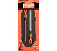 Bahco Fit&Go 1/3 Insert en mousse, jeu de limes ERGO - 4 pcs.