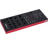 Bahco Fit&Go Coffret d'outils 1/3 avec douilles/extracteurs - 35 pcs.