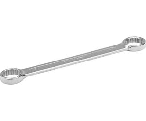 Bahco Flat Double End Star With Chrome Finish 24 Mmx27 Mm 255 Mm Clé étoile fixe argent argent One Size