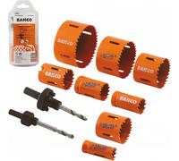 Bahco Hole Saw 3834 Set of 10 pcs