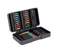 Bahco Impact Screwdriver Ensemble de Mèches 40 PC Mélange Rapide Sortie Support