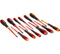 Bahco Insulated Slim Ergo™ With Tri-component Handle 12 Mm Jeu de tournevis 12 unités Orange Orange One Size