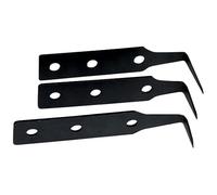 BAHCO - Jeu de 3 Lames Pointes Courbes pour Couteau découpe Pare-Brise