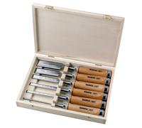 Bahco Stechbeitel-Satz, 6-Tlg, Holzbox, 6,10,12,18,25,32mm 425-083 (425-083)