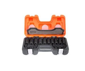 Bahco JEU DE DOUILLES JANTES 1/2 10 JUSQU'À 19MM, JE 10 X LONG + NORMAL - D-DD/S20