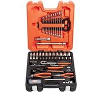 BAHCO Jeu de douilles mixtes 1/4 et 1/2 po 81 pcs S81MIX G
