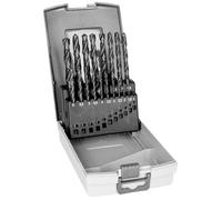 Bahco 4515-SET-19 4515-SET-19 HSS-R Jeu de forets à queue 19 pièces 1 mm, 1.5 mm, 2 mm, 2.5 mm, 3 mm, 3.5 mm, 4 mm, 4.5 mm, 5 mm