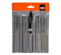 Bahco JEU DE LIMES AIGUILLE 12 PCS 160MM DANS UN ÉTUI PLASTIQUE - 2-472-16-1-0