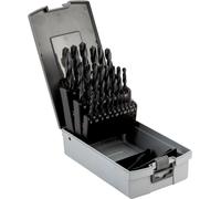 Bahco Jeu d'embouts de forets hélicoïdaux HSS-R pour le métal - 25 pcs.