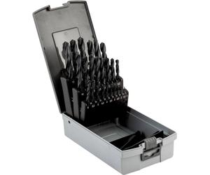 Bahco Jeu d'embouts de forets hélicoïdaux HSS-R pour le métal - 25 pcs.