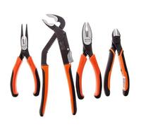 BAHCO Lot de 4 pinces ERGO (CONTIENT 8224. 2628G. 2101G. 2430G) - 9897