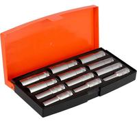 Bahco S1612l Jeu de clés Allen 1/2'' 12 pièces Orange Orange One Size