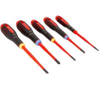 Bahco - SLIM ERGO ™ Tournevis isolé SL / PZ Set 5 pcs