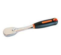 Bahco 3/8'' Reversible Pear Head With 80 Teeth And A 4.5° Action Angle 205 Mm Cliquet Argent Argent One Size