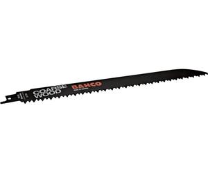 Bahco Tiesinio pjūklo geležtės HCS 228mm*1,0mm HSL 5TPI, šiurkščiai medienai 5vnt
